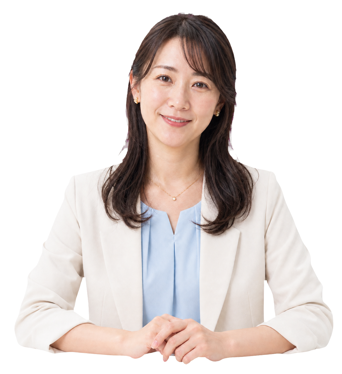 ホームページ制作をサポートする女性スタッフ